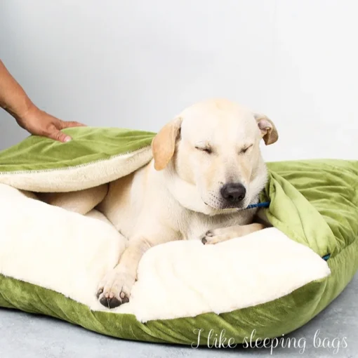 Beds and Furniture Pet Bed for Dog with Removable Cover Large Kennel Warm Dog Bag with Blanket Big Dog House Pet Accessories - Image 4