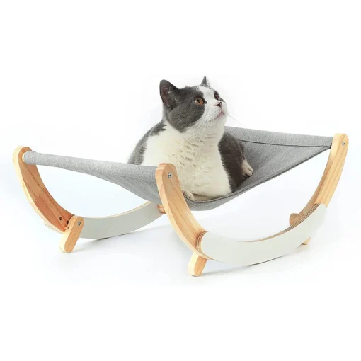 Cute Indoor Kitty Hammock Swing Chair For Relaxing Sleeping Pet Cats Furniture Gift for Your Small To Medium Size Pets Cat Accessories