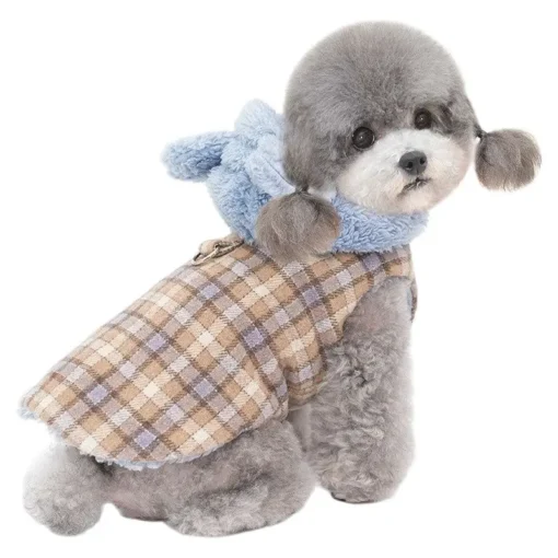 Cute Warm Pet Coat Jacket Puppy Pomeranian Poodle Bichon Schnauzer Jacket Small Dog Clothes Costume Apparel - Image 4