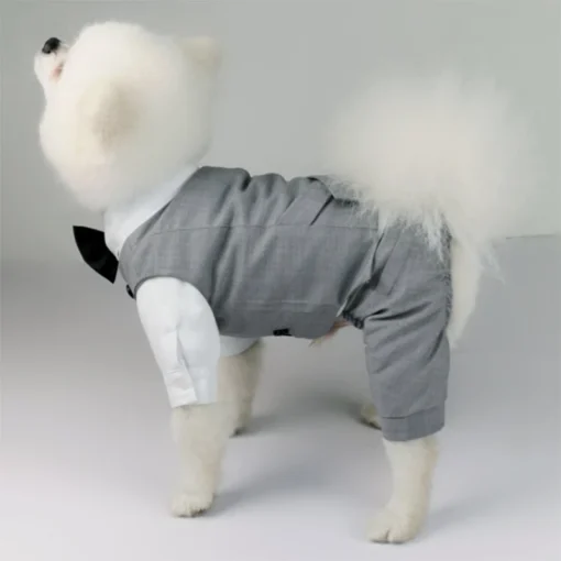 Wedding Dress Suit Tuxedo For Boy Dog Clothes Poodle Pomeranian Yorkie Bichon French Bulldog Pug Schnauzer Beloved Pet Dog Clothing Pet Apparel - Image 20