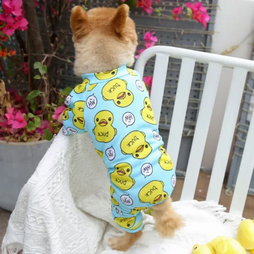 Cute Soft Puppy Dog Pyjamas Jumpsuit Rompers For Small Dogs Onesies Bodysuits For Pet Puppy Dog Cat Apparel Fashion - Image 11