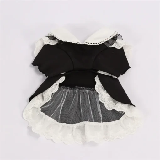 Cute Maid Outfit For Small Dog Summer Cat Clothing Skirt Chihuahua Pomeranian Yorkshire Puppy Costume Pet Dress Apparel Fashion - Image 4