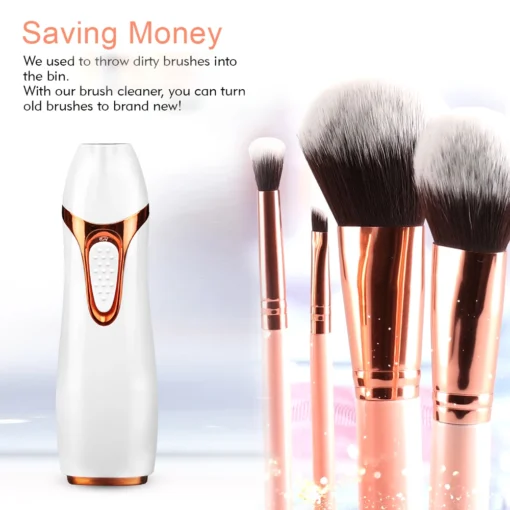 Electric Professional Makeup Brush Cleaner Automatic 10 Second Fast Washing Drying Cleaning Makeup Brushes Cleaner Beauty Tools - Image 10