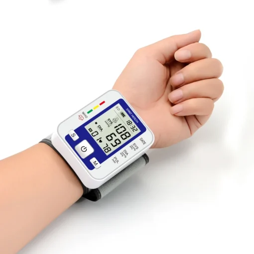 Smart Digital Wrist Blood Pressure Monitor LCD Digital Display Portable Medical Machine To Measure Blood Pressure Pulse Rate Diagnostic Tool Medical Equipment - Image 7